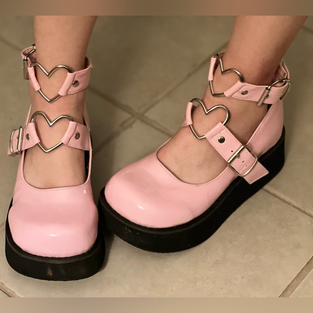 Demonia Crybaby Mary Janes